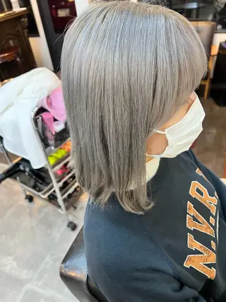 ミディアム Richell所属・Richell🎀 🖤yuuのヘアスタイル