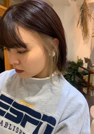 ミディアム カラー 中目黒🌼 🌼ハナのヘアスタイル