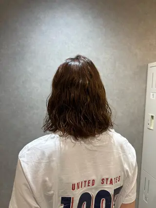 ミディアム LIM所属・anju/カット モデル募集中のヘアスタイル