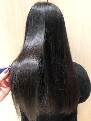 ロング 韓国ヘアメイク🎀/ 縮毛矯正✨山本媛香のヘアスタイル