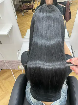 ロング カラー D.I.E.V.A hair 池袋東口所属・杉浦千智💗アイドル 大好き美容師💗のヘアスタイル