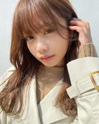 セミロング GiseL アンリのヘアスタイル