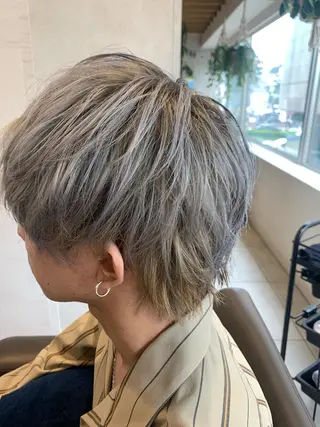 カラー ヘアアレンジ メンズ Moana by HEADLIGHT所属・tomoka／ デザインカラー🌺のヘアスタイル