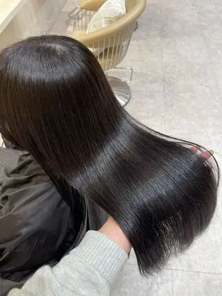 ロング カラー 竹田 真梨子のヘアスタイル