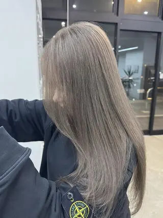 ミディアム Nought etre 西金沢のヘアスタイル