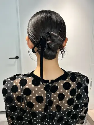 ロング ヘアアレンジ tricca daikanyama所属・hinako 🍒のヘアスタイル