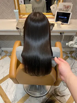 ロング サロウィン銀座RAYⅡ所属・❣️髪質改善/ 美髪矯正/沼座悠人のヘアスタイル