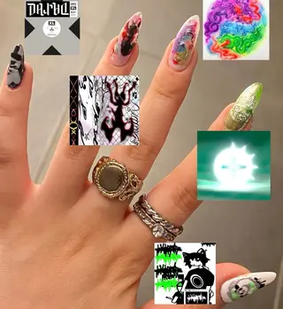 ネイル .unff所属・hana (..)個 性派/メンズネイル◎のネイルデザイン