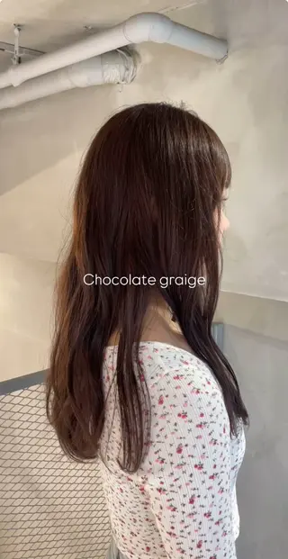 ロング カラー 柔らかいカラー/ 透明感/Airi🎀のヘアスタイル