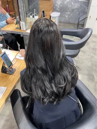 ロング カラー ヘアアレンジ 🥣大人っぽ韓国 スタイル🥣アヤノのヘアスタイル