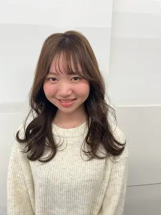 ロング Kansaku /池 袋/透明感カラー🌿のヘアスタイル