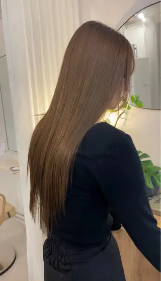 ロング 透明感カラー／メンズ 特化kazumaのヘアスタイル