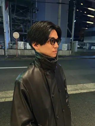 ショート メンズ SALOWIN 名古屋Suite店所属・難波 晃助のヘアスタイル