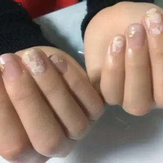 ネイル 40代からの爪を守る ×ケア重視サロン♡のネイルデザイン