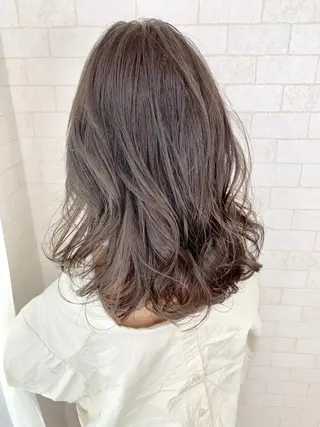 ミディアム 神野 雅樹のヘアスタイル