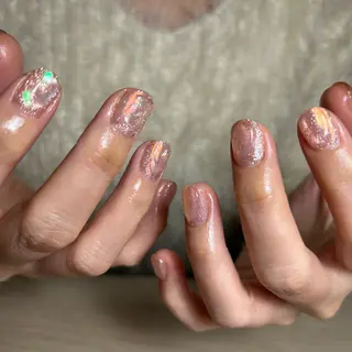 ネイル soa.Aika 自爪育成のネイルデザイン