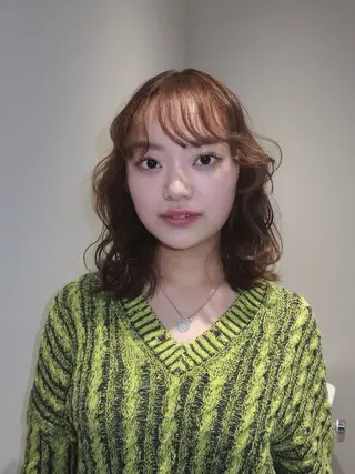 ミディアム 表参道 透明感カラー kanako✧*｡のヘアスタイル