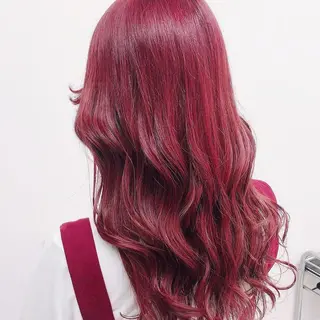 ロング ARMONY 神宮前所属・コテ巻き風パーマ 🦋そま🦋のヘアスタイル