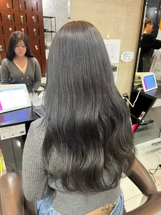 ロング 艶髪ブリーチカラー 💗manaka💗のヘアスタイル