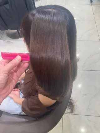 ミディアム 髪質改善 阪口 雄佑のヘアスタイル