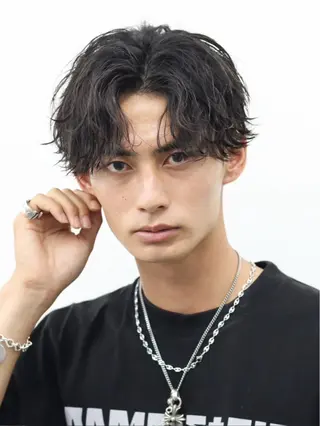 パーマ ヘアアレンジ メンズ メンズ特化❤️🔥 RIKU❤️🔥のヘアスタイル