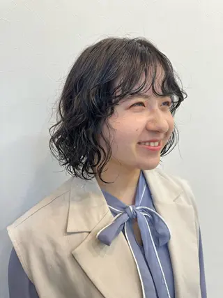 ショート カラー パーマ Dxxxx III所属・女性目線の大人 メンズ*Ayakaのヘアスタイル