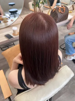 ミディアム カラー ENi所属・上遠野 優佑のヘアスタイル