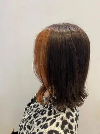 ミディアム コテ巻き風パーマ🫧 麻尋のヘアスタイル