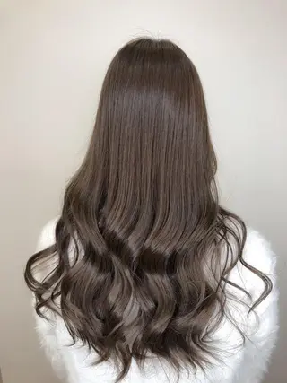 セミロング カラー SALOWIN神戸三宮East店所属・【透明感、艶髪】西村 有司のヘアスタイル