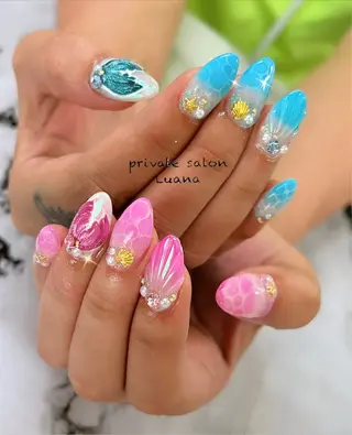 ネイル 自宅ネイルサロン ルアナのネイルデザイン