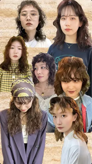 パーマ vivre libre所属・vivre libreのヘアスタイル