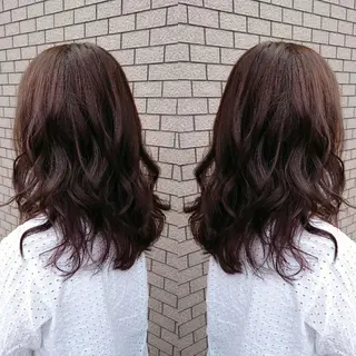 ロング ヘアアレンジ 透明感ハイライト◎ 伊藤夏海のヘアスタイル
