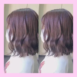 ショート カラー🫧アレンジ 🎀REIMIのヘアスタイル