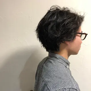 パーマ メンズ 柏メンズカットパーマ NO.1タイチのヘアスタイル