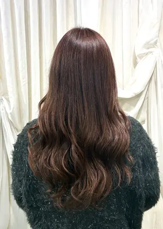 ロング カラー 🌟小出　倫花🌟 艶カラー／カットのヘアスタイル