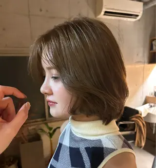 ミディアム ohasi yunaのヘアスタイル