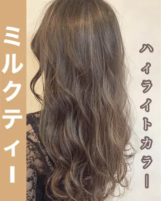 ロング 河野 圭三のヘアスタイル