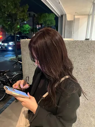 ロング HairResortLaguna所属・ムラカミリム/cut /似合わせcolorのヘアスタイル