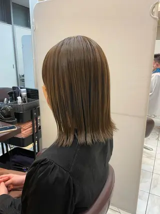 ショート カラー パーマ ヘアアレンジ メンズ キッズ 木下 修兵のヘアスタイル