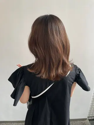 ミディアム カラー Large 都筑雅人のヘアスタイル