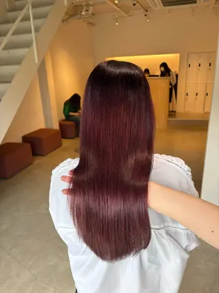 ロング カラー 艶髪✨️ kuyumi🌷のヘアスタイル