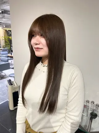ロング カラー hinano ヒナノのヘアスタイル