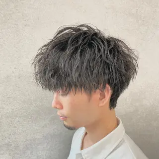ショート カラー パーマ ヘアアレンジ メンズ キッズ ネイル マツエク・マツパ アイブロウ 仕上がり満足度No. 1🔥BLUCK🔥のヘアスタイル