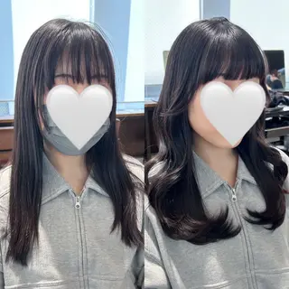 セミロング カラー 髙木美緒🌿 レイヤー/アレンジのヘアスタイル