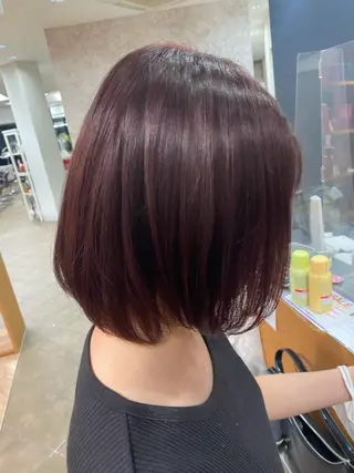 カラー みやもと みくのヘアスタイル