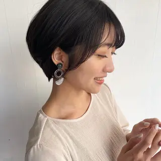 ショート 🍃透明感スタイル ｙｕ-ｋａ🍃のヘアスタイル