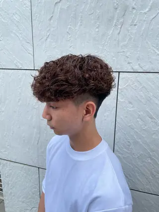 カラー パーマ メンズ 町田エリアＮｏ．１/ パーマ特化/太田京希のヘアスタイル