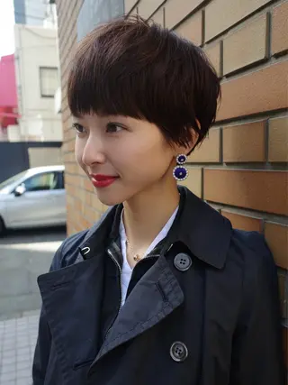 ショート PAPRE所属・オオバ リュウ /ショート、ボブ推しのヘアスタイル