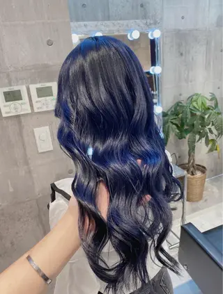 ロング 💛ムラ修正ブリーチ 💛YUUのヘアスタイル