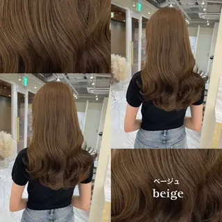 セミロング カラー 髪質改善🫧 カラー特化/Hinaのヘアスタイル